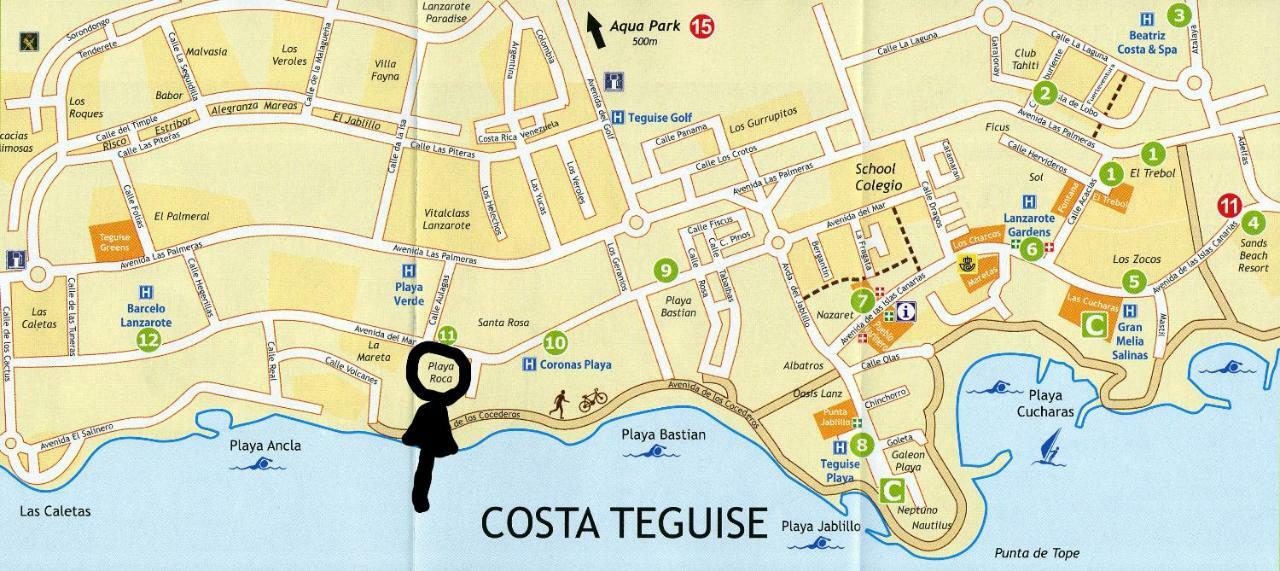 Villa House First Line Of The Sea Costa Teguise Esterno foto